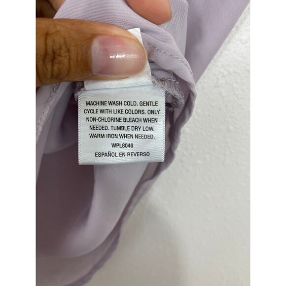 Bar III Lavender Sleeveless Blouse Women’s XS - Picture 2 of 5